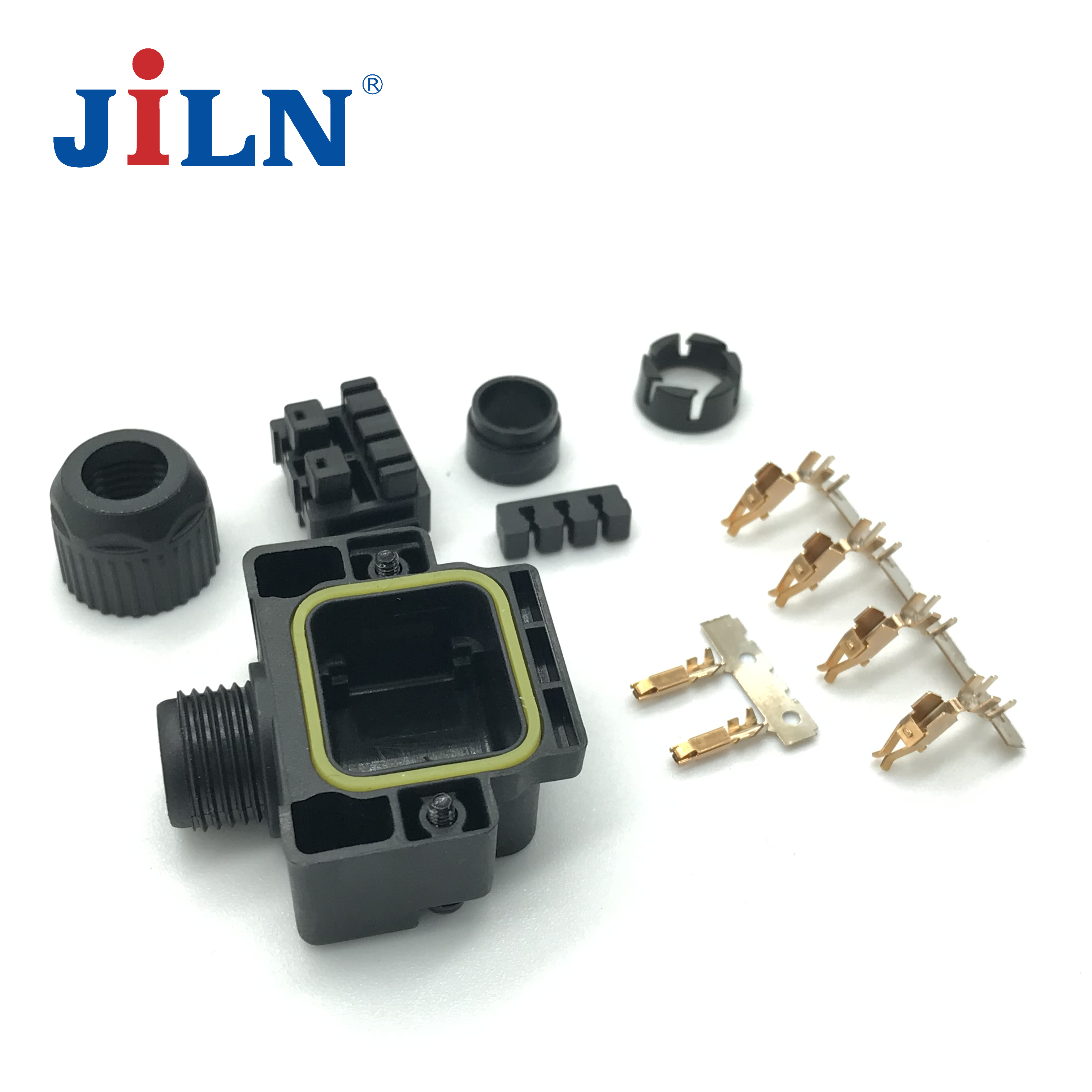 伺服電機(jī)動力勾板型母座4+2PIN 6353-06SG4PA01