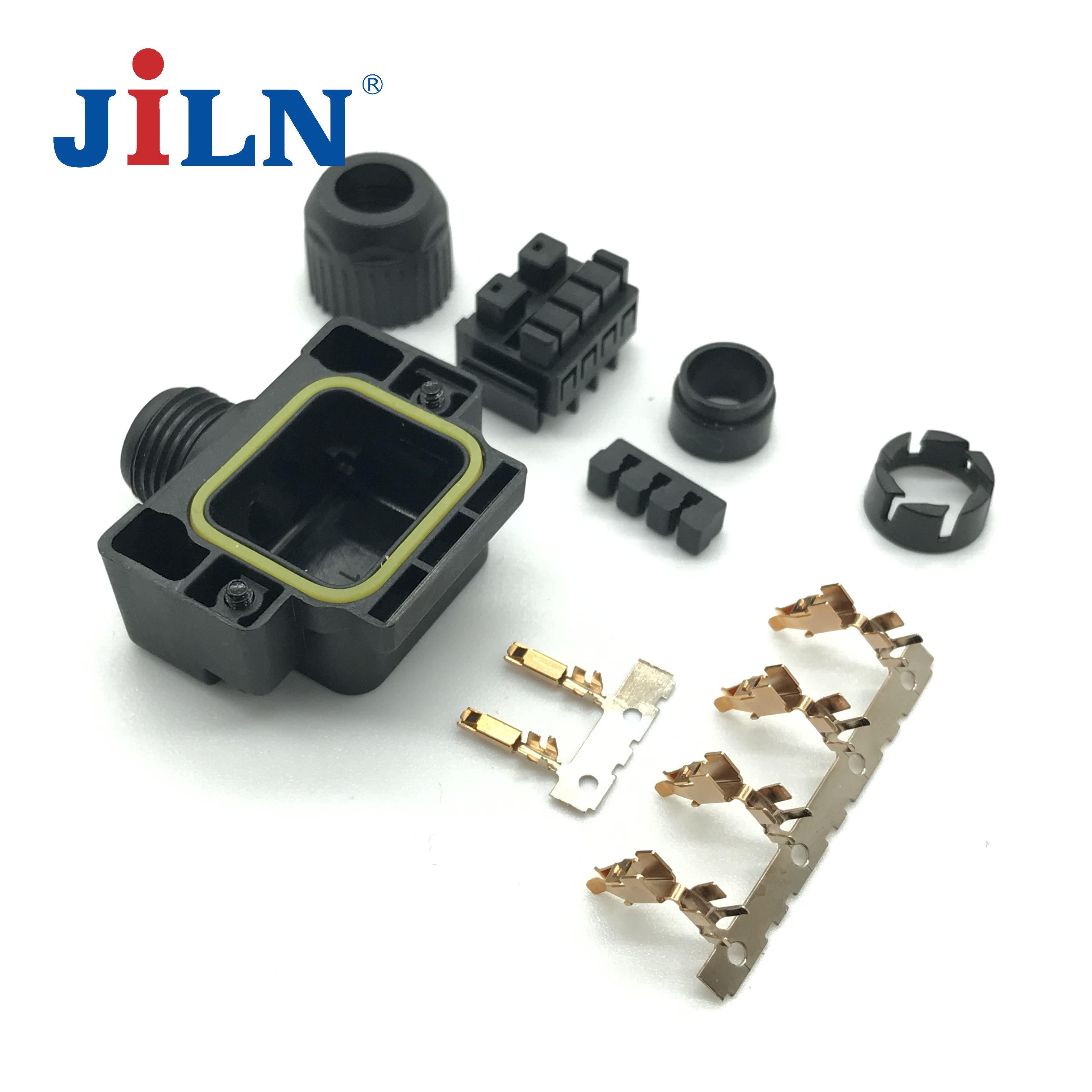 伺服電機(jī)動力勾板型母座4+2PIN 6353-06SG4PA01